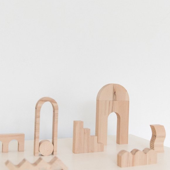 Set of decorative objects SHAPES - Picture 2 of 9